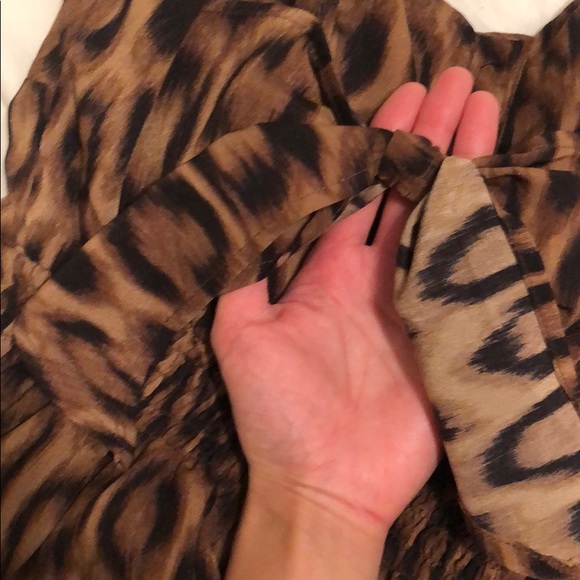 Le château Leopard Print Bustier Dress - Picture 8 of 9